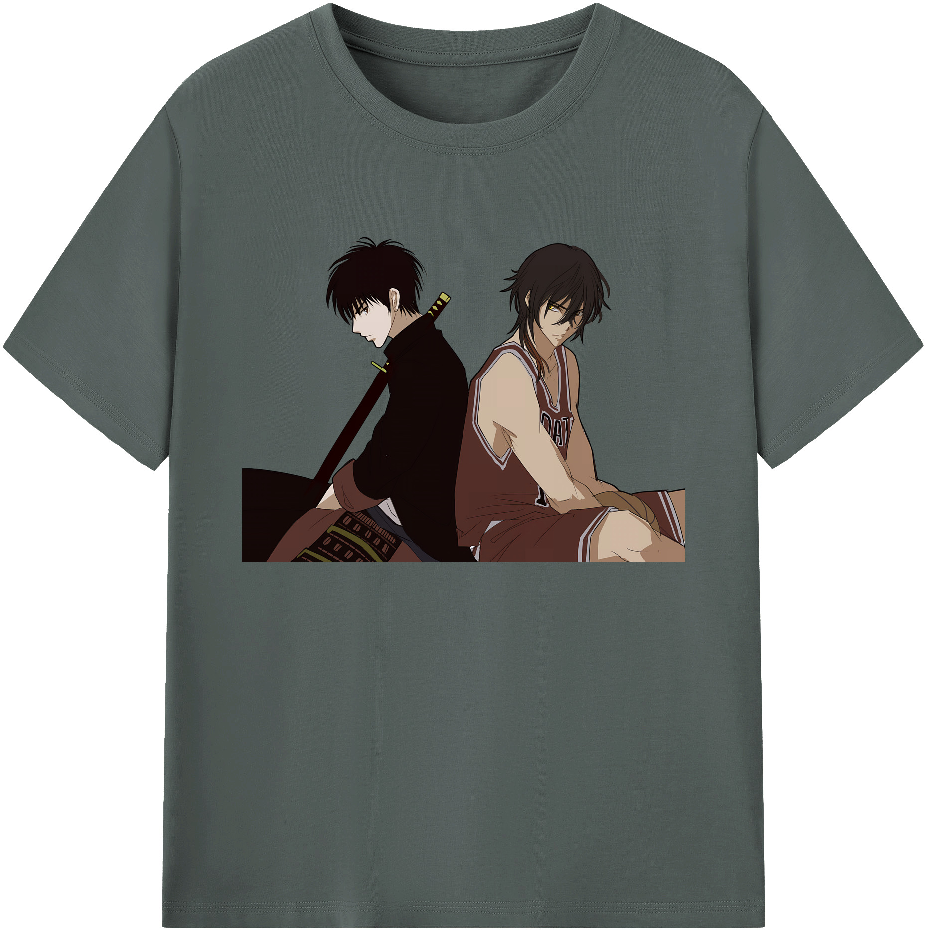 （画像用） SLAM DUNK／スラムダンク 綿100％ メンズ半袖Tシャツ｜肌触りやわらか＆通気性